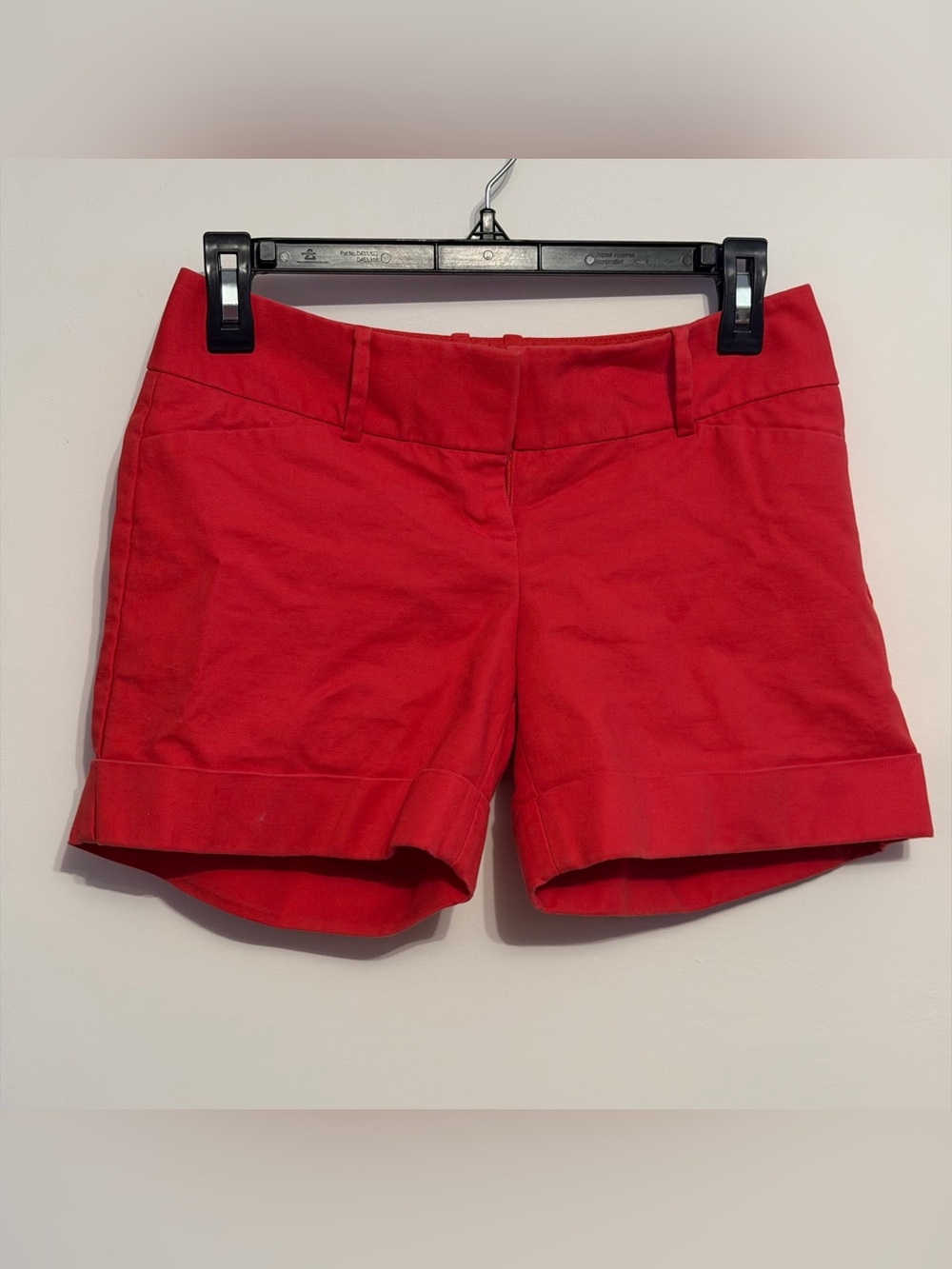 The Limited Red‎ Cuffed Bermuda Shorts